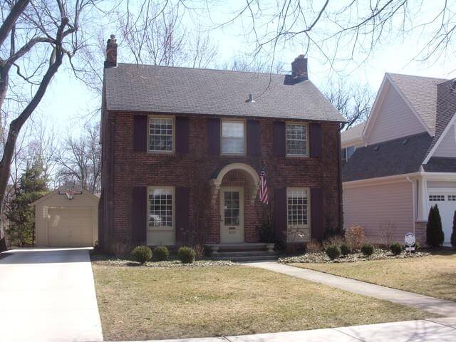 Installed new Roof in Naperville, IL Before