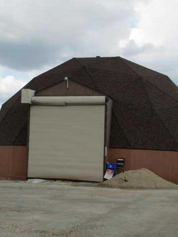 Salt Dome roof replacement in Oswego, IL After