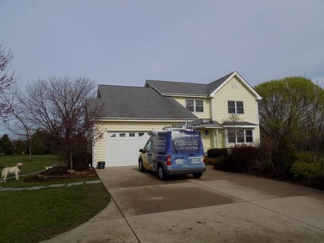 Sheridan, IL Complete Roof Replacement Before