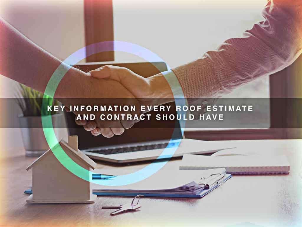 Advanced Roofing Inc - Key Information Every Roof Estimate and Contract Should Have